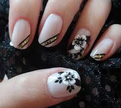  unhas decoradas pretas